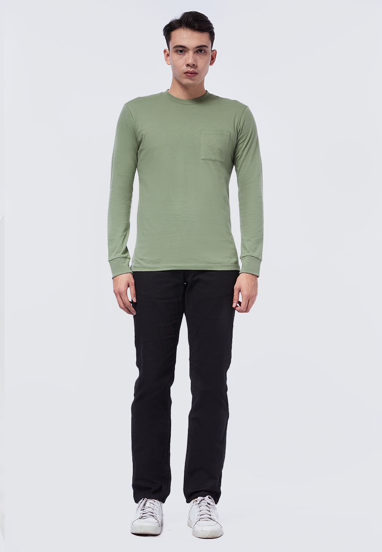 Long Sleeve T-Shirt with Pocket