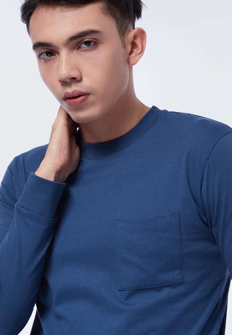 Long Sleeve T-Shirt with Pocket