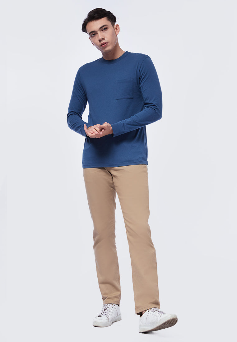 Long Sleeve T-Shirt with Pocket
