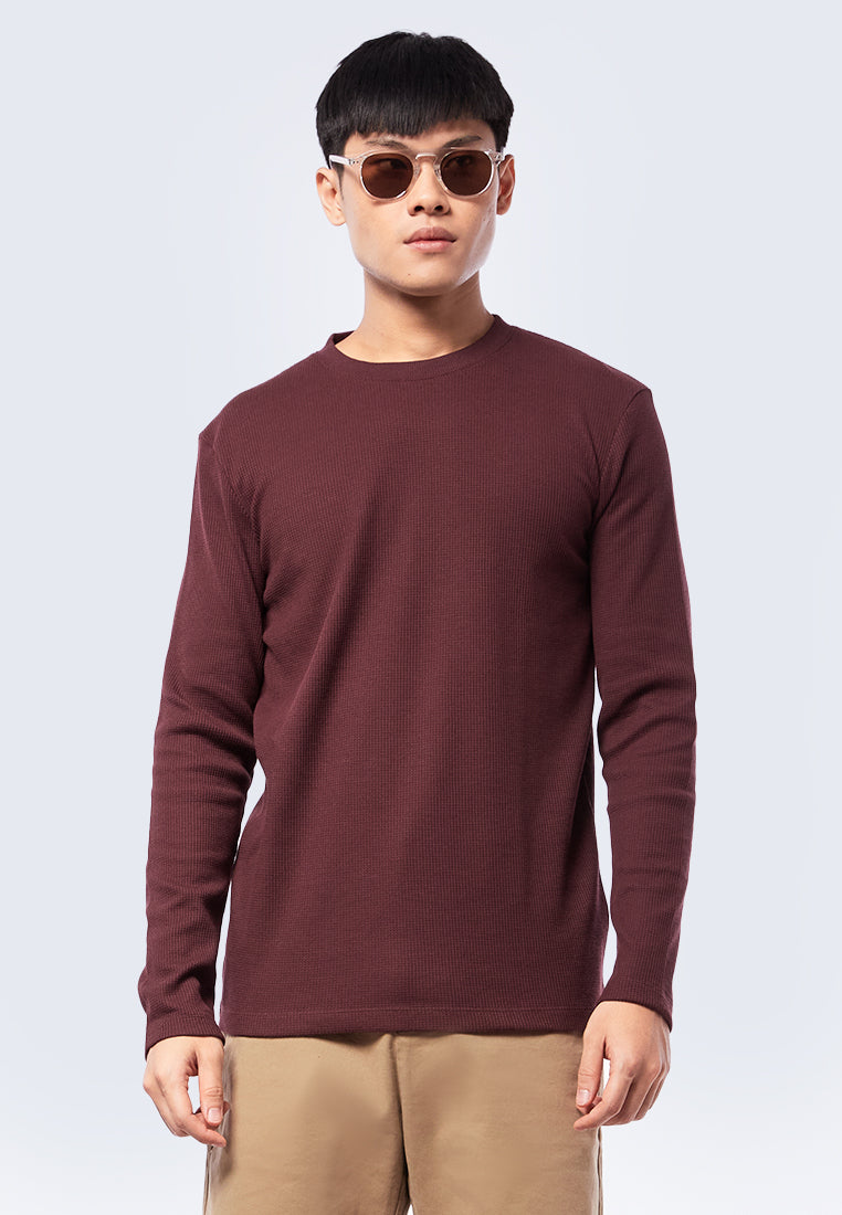 Round Neck Long Sleeve T-Shirt