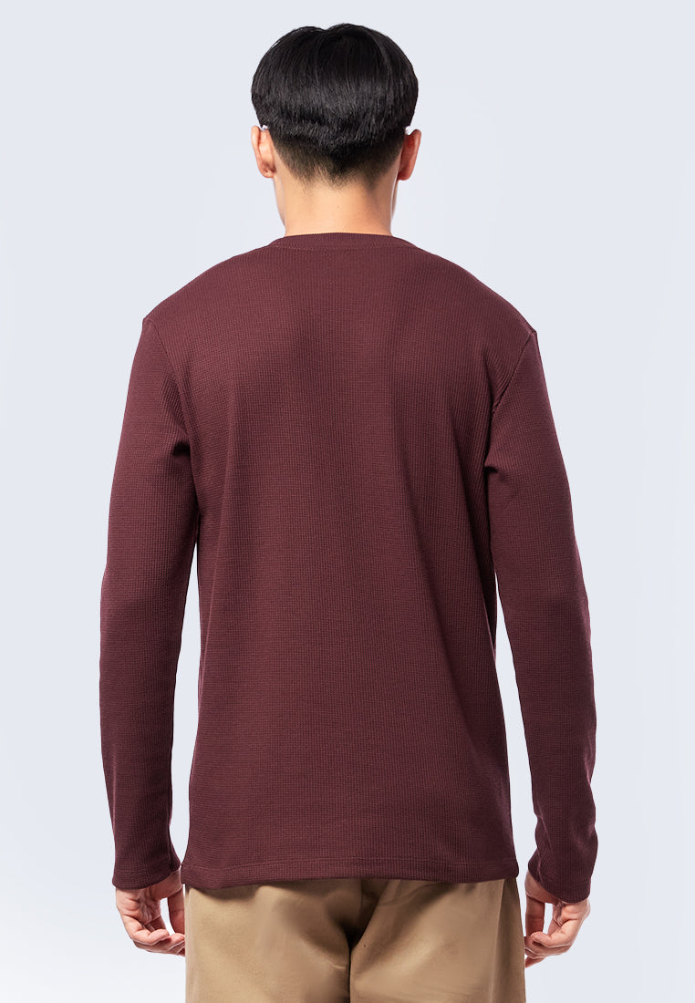 Round Neck Long Sleeve T-Shirt