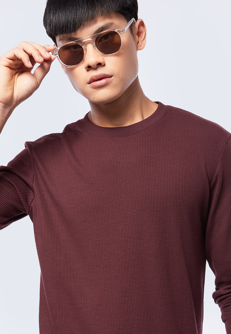 Round Neck Long Sleeve T-Shirt