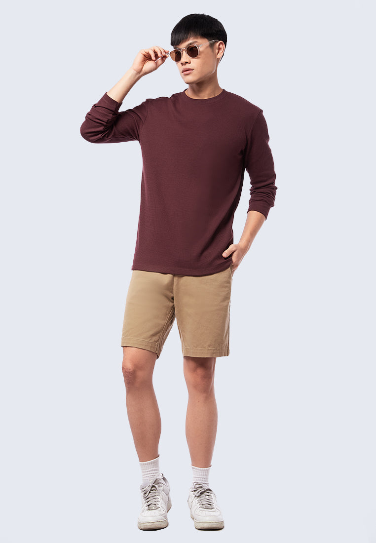 Round Neck Long Sleeve T-Shirt