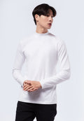 Mock Neck Long Sleeve T-Shirt