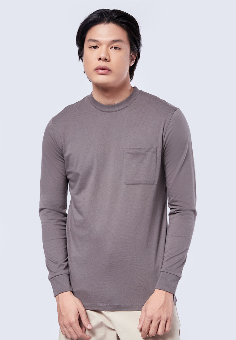 Long Sleeve T-shirt with Pocket