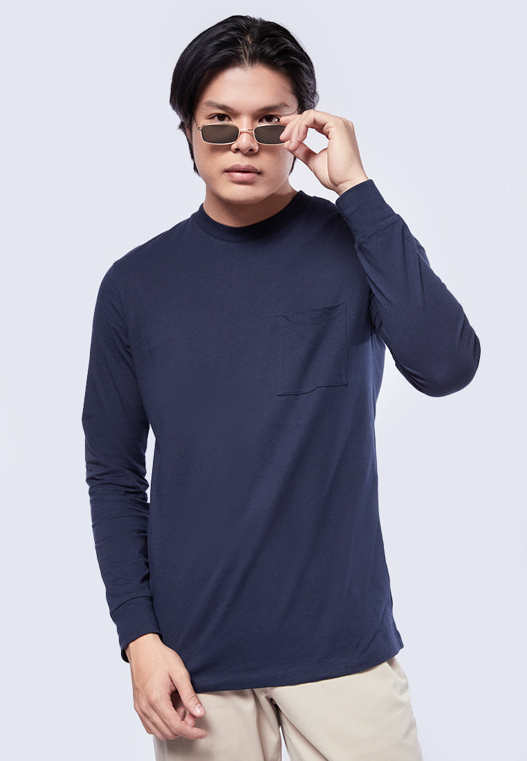 Long Sleeve T-shirt with Pocket