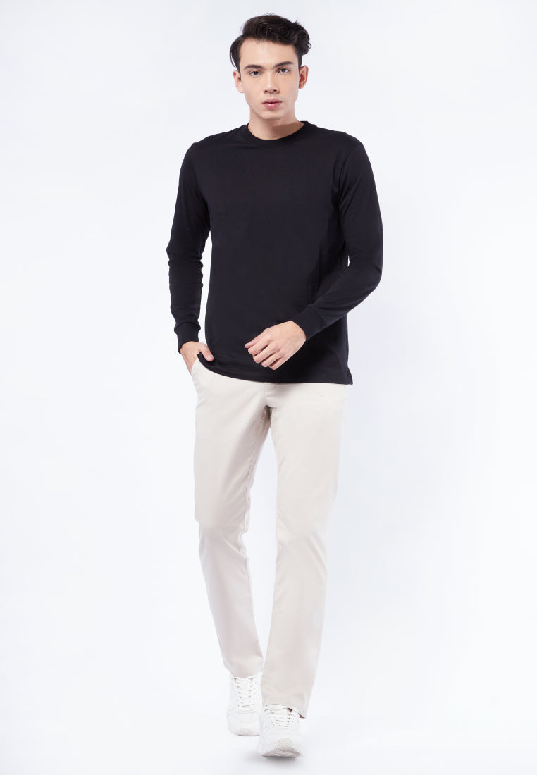 Round Neck Long Sleeve T-Shirt