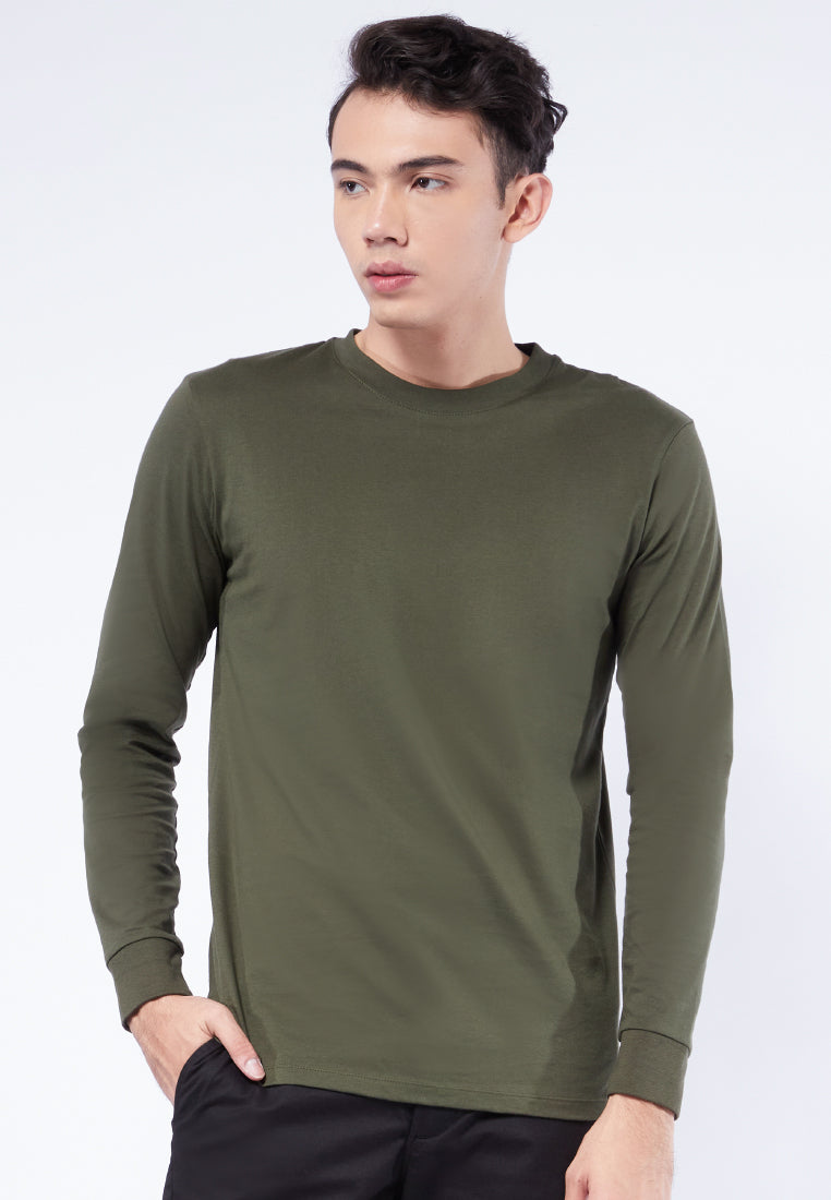 Round Neck Long Sleeve T-Shirt