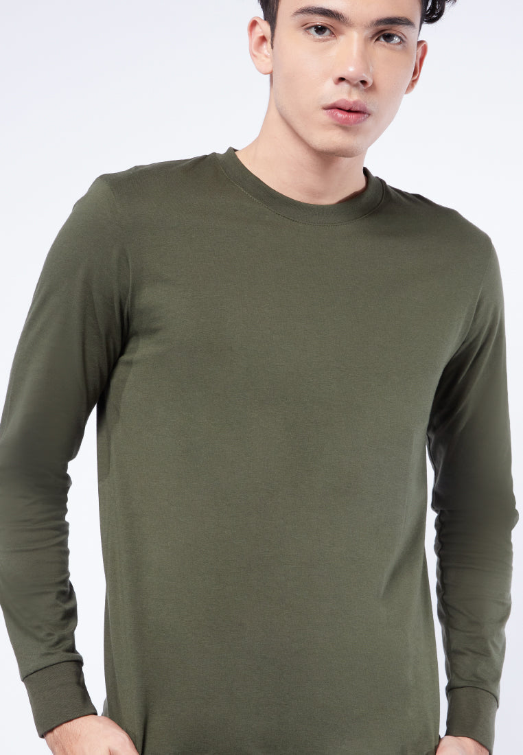 Round Neck Long Sleeve T-Shirt