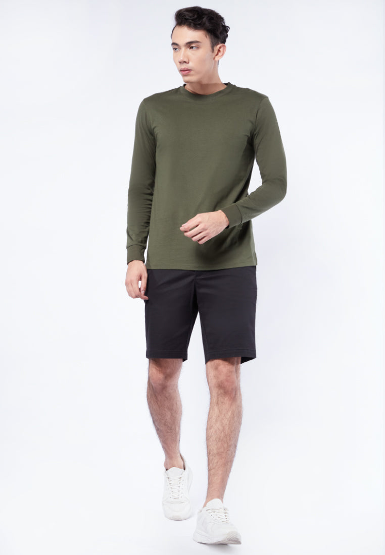 Round Neck Long Sleeve T-Shirt
