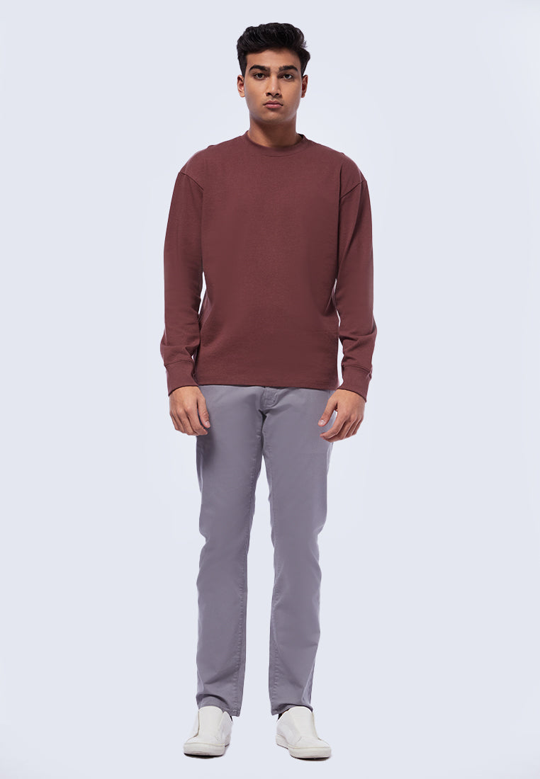 Round Neck Long Sleeve T-Shirt