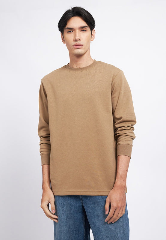 Double Knit Long Sleeve T-Shirt