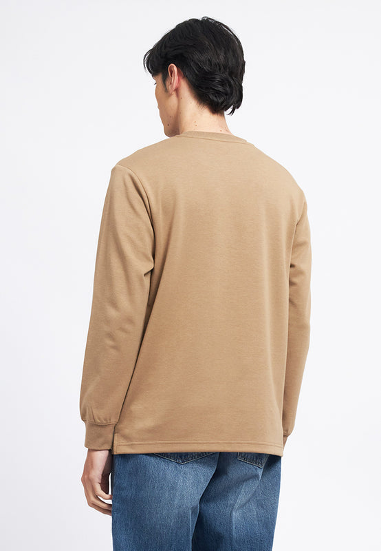 Double Knit Long Sleeve T-Shirt