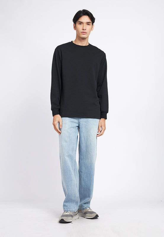 Double Knit Long Sleeve T-Shirt