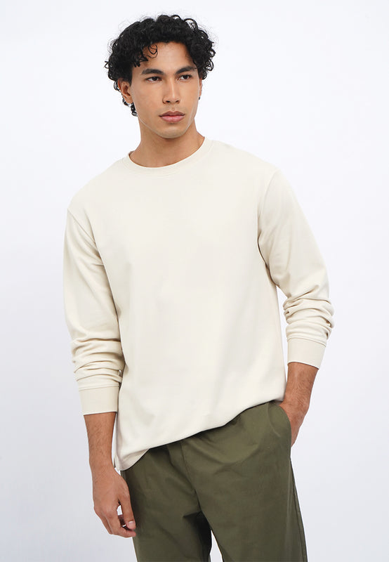 Double Knit Long Sleeve T-Shirt