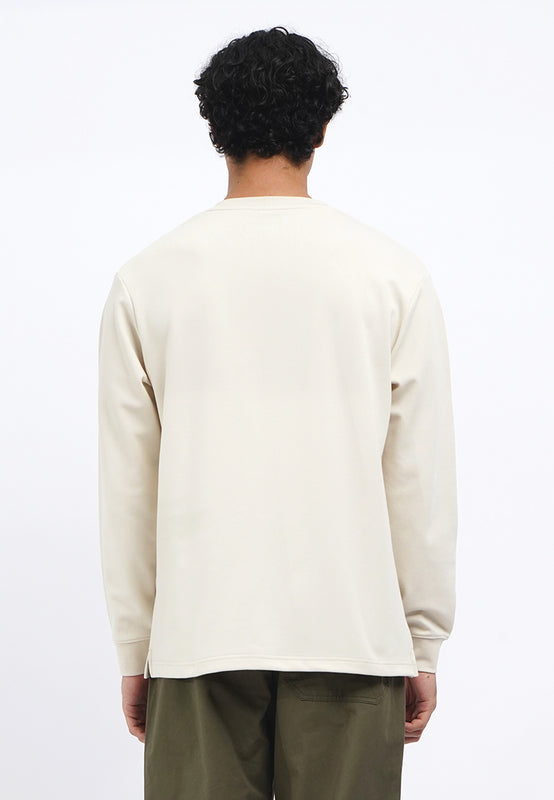 Double Knit Long Sleeve T-Shirt