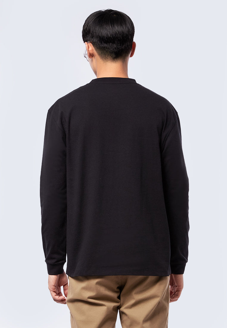 Long Sleeve Round Neck  T-Shirt