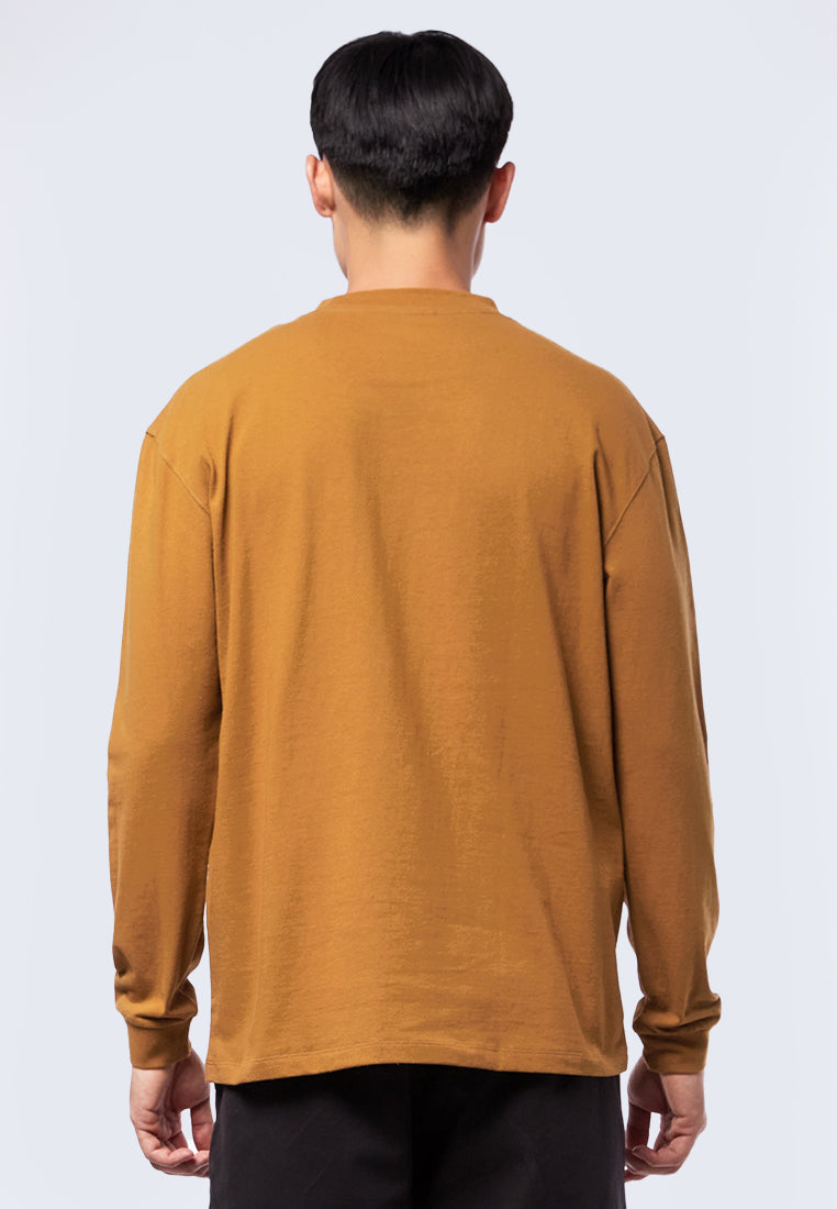 Long Sleeve Round Neck  T-Shirt