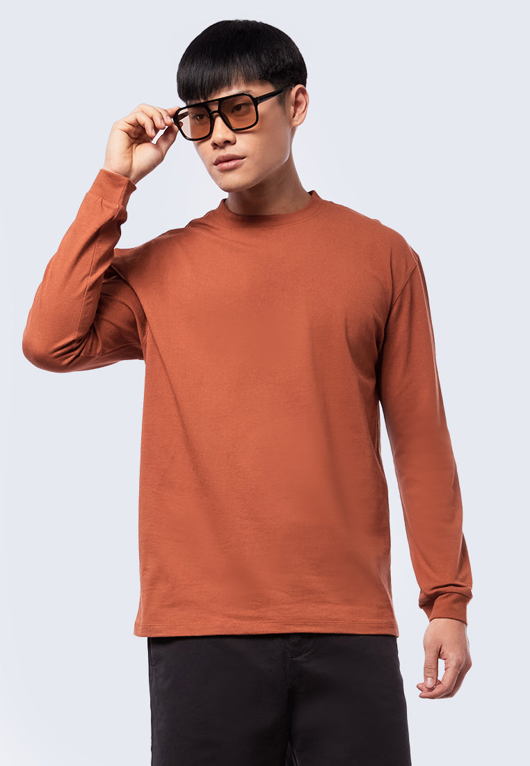 Long Sleeve Round Neck  T-Shirt