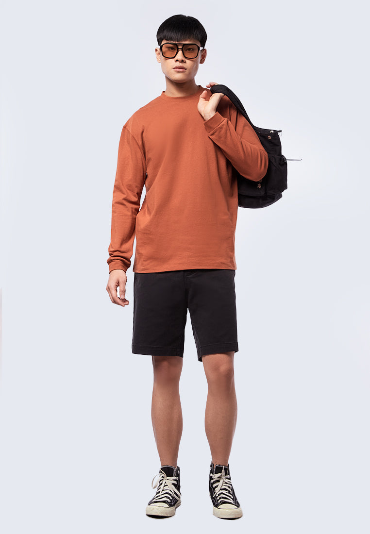 Long Sleeve Round Neck  T-Shirt