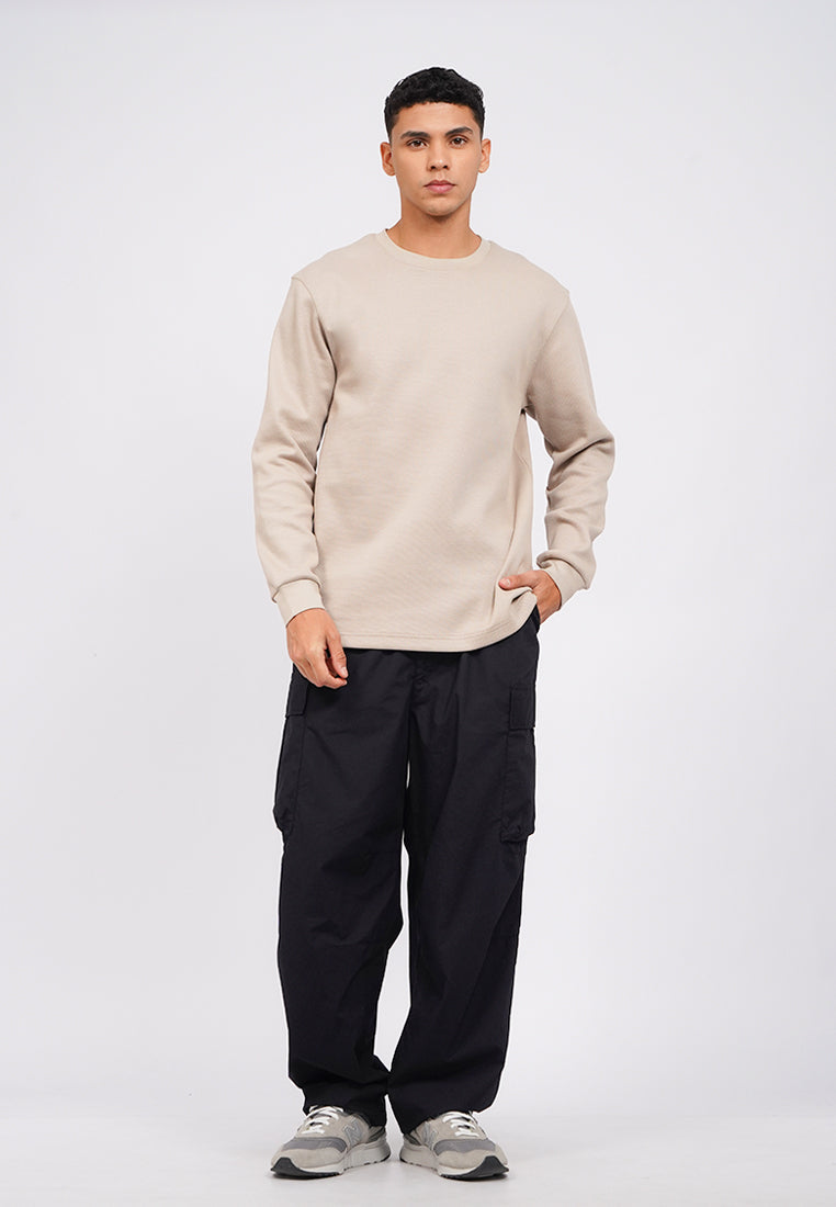Premium Pique Long Sleeve T-Shirt