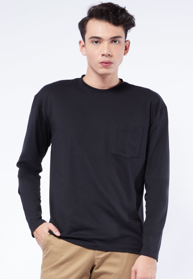 Long Sleeve T-shirt with Pocket