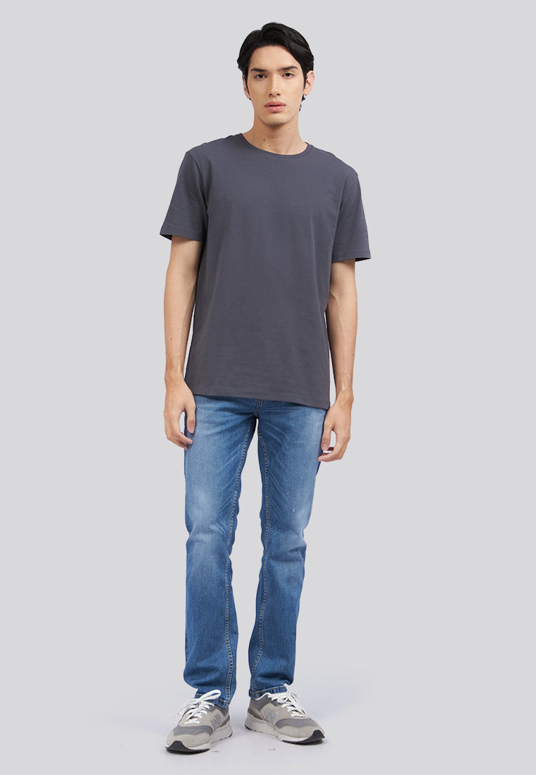 Slim Fit Basic Short Sleeve T-Shirt
