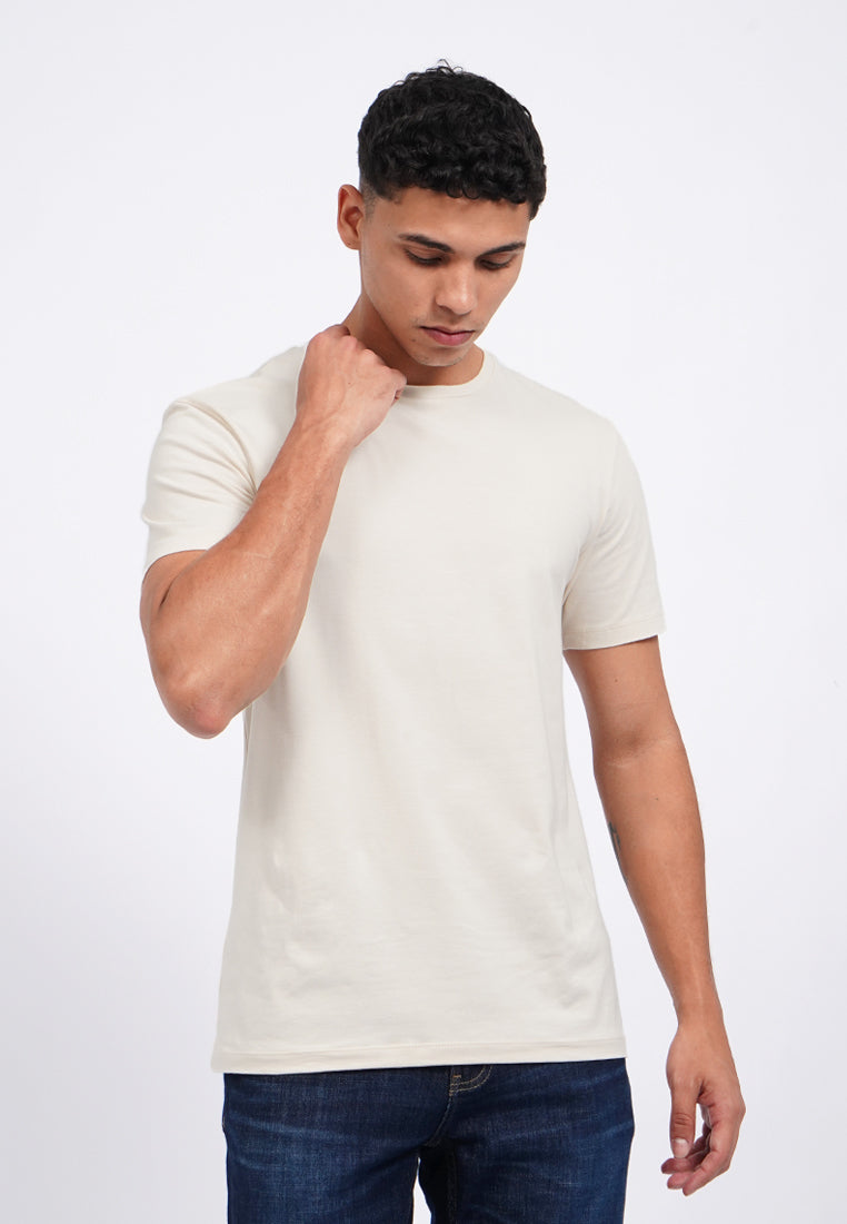 Slim Fit Short Sleeve Basic T-Shirt