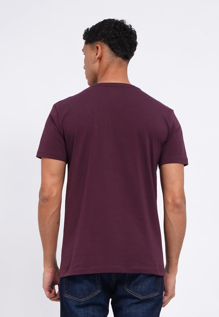 Slim Fit Short Sleeve Basic T-Shirt