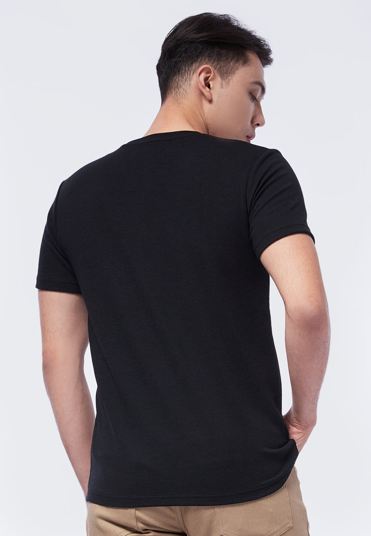 Round Neck T-Shirt with Pocket