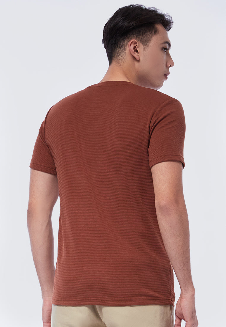 Round Neck T-Shirt with Pocket