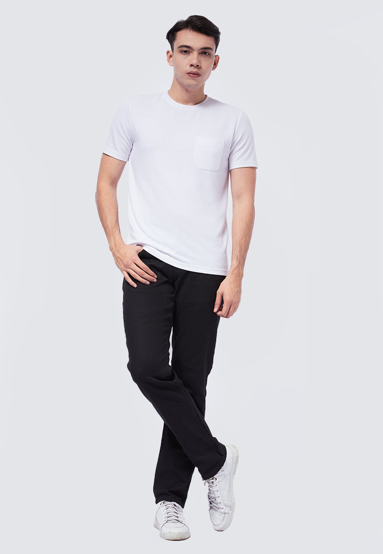 Round Neck T-Shirt with Pocket