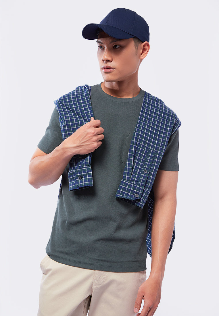 Slim Fit Round Neck T-Shirt