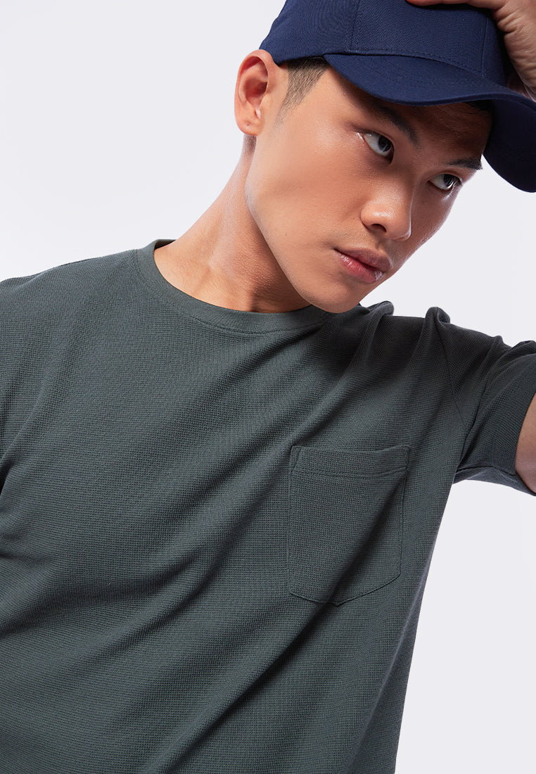 Slim Fit Round Neck T-Shirt