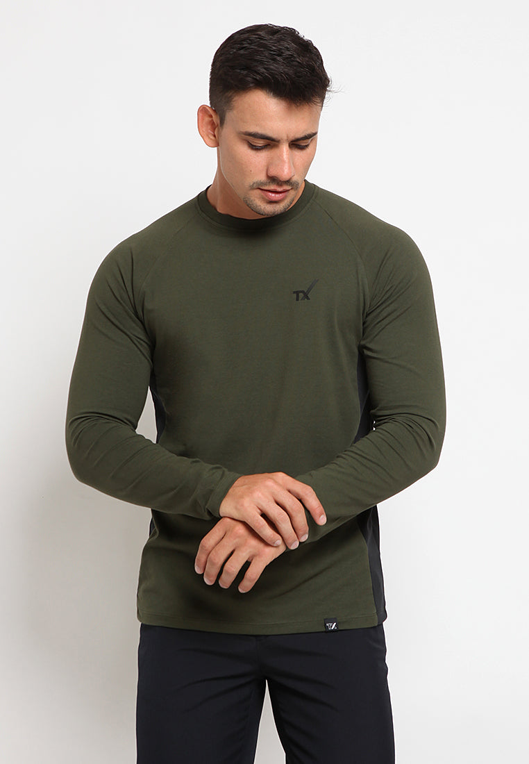 Long sleeves jersey t-shirt