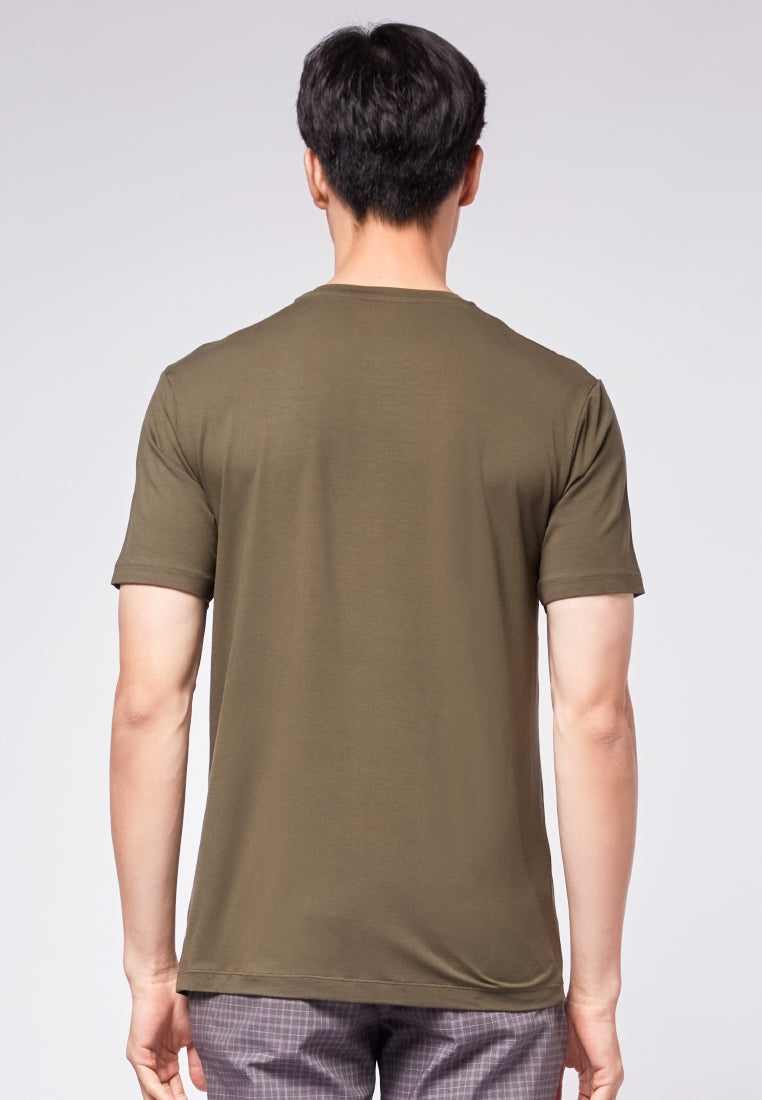 4-way Stretch Round Neck T-shirt