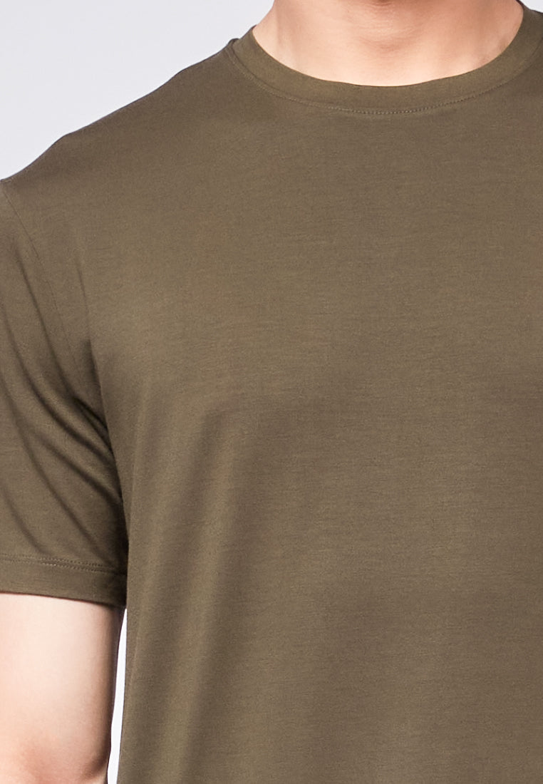 4-way Stretch Round Neck T-shirt