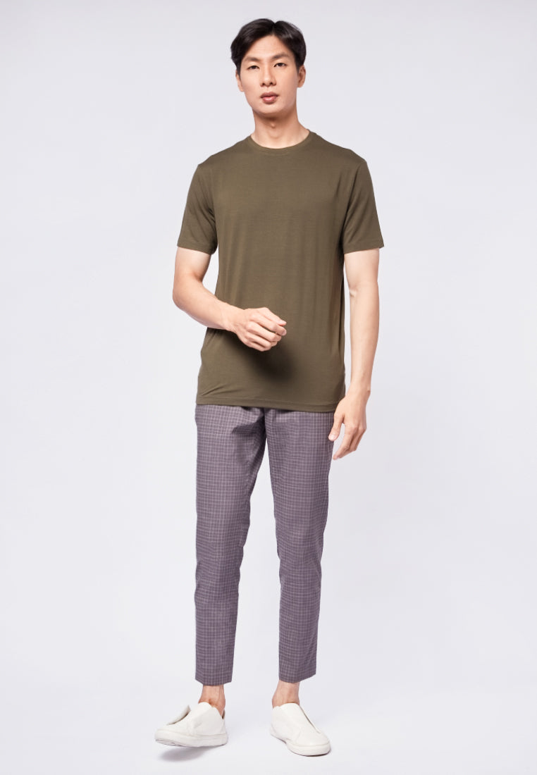 4-way Stretch Round Neck T-shirt