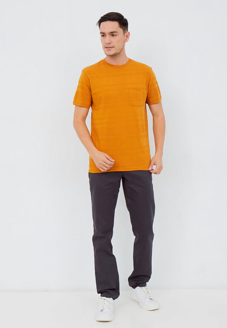 Textured Short Sleeve T-shirt