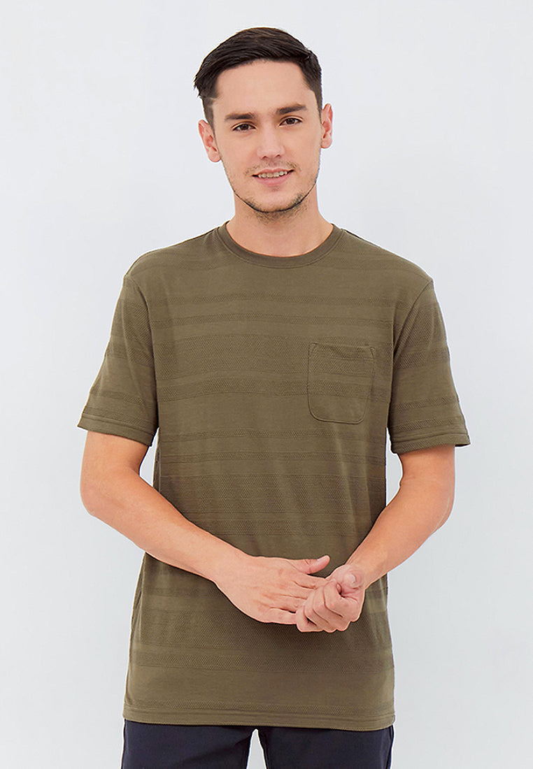 Textured Short Sleeve T-shirt
