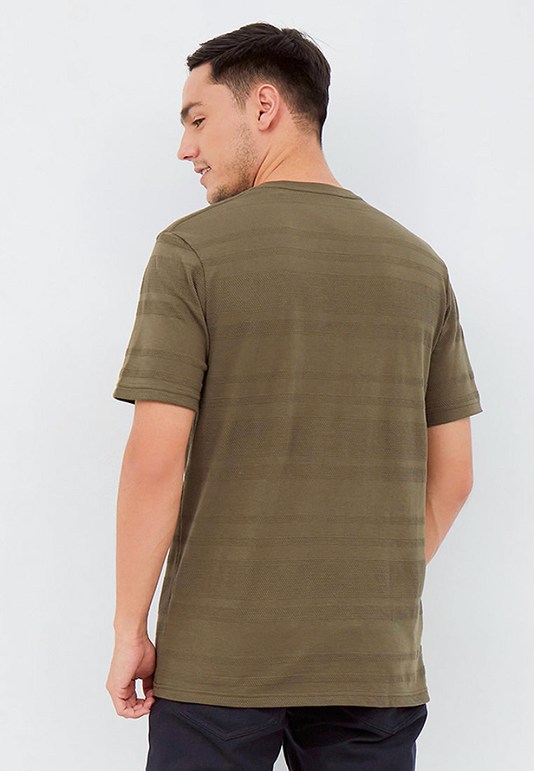 Textured Short Sleeve T-shirt