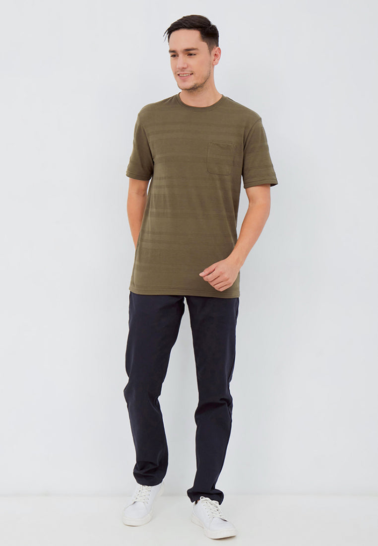 Textured Short Sleeve T-shirt