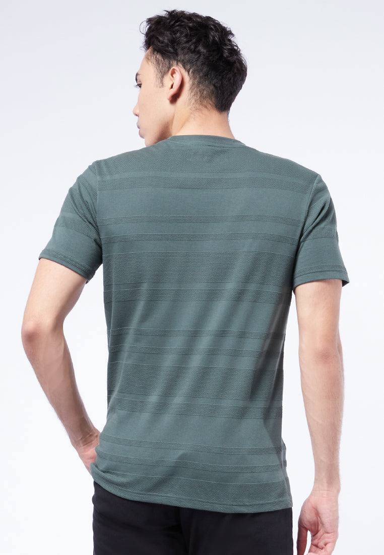 Round Neck Honey Comb T-Shirt