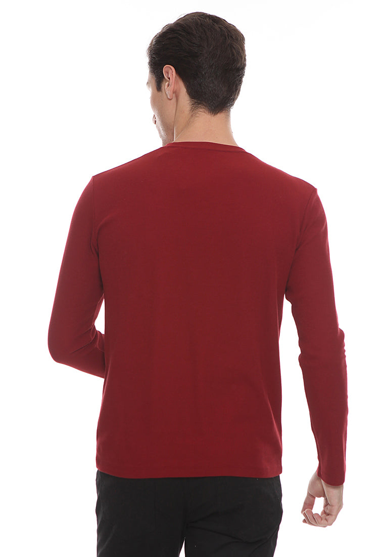 Long Sleeves Waffle Tee