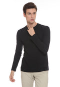 Long Sleeves Waffle Tee