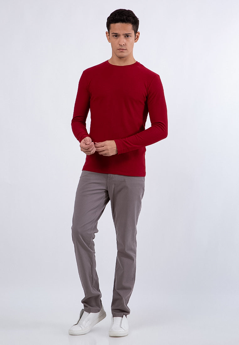 Slim T-Shirt Maroon