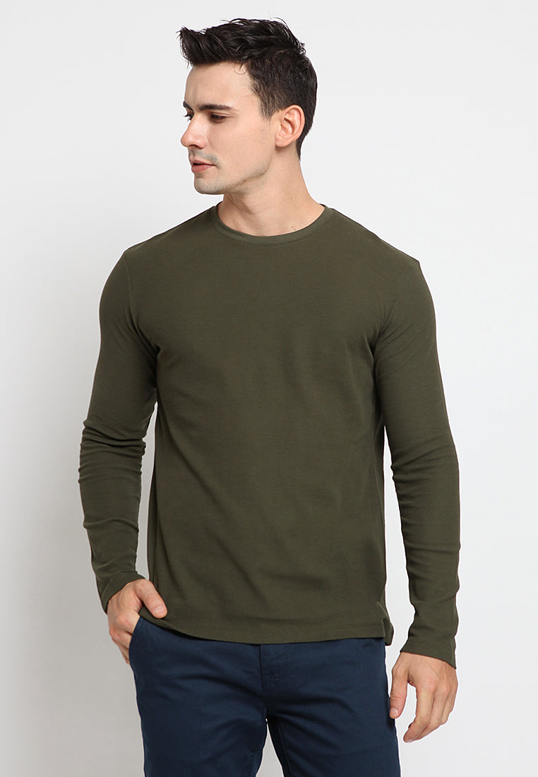 long sleeve basic t-shirt