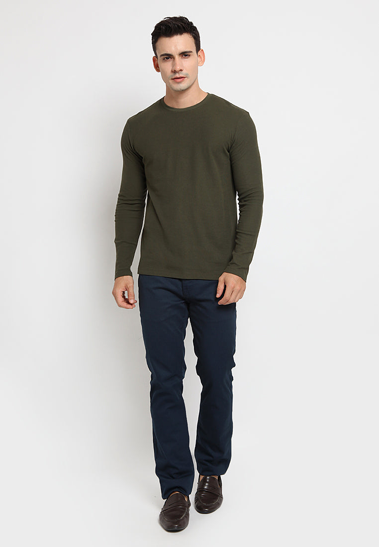 long sleeve basic t-shirt