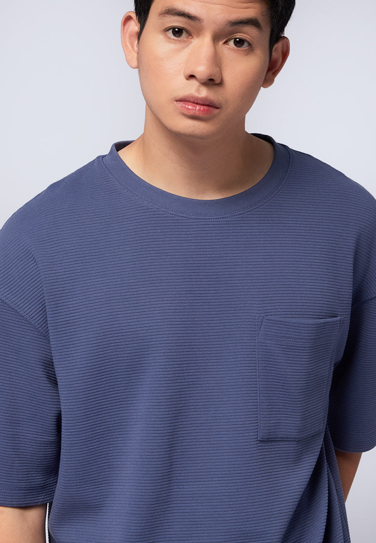 Oversized Short Sleeve Ottoman T-Shirt