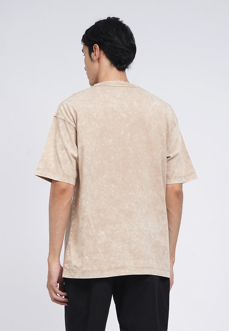 Oversized Short Sleeve Dyed T-Shirt